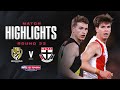 Richmond v St Kilda Highlights | Round 22, 2024 | AFL