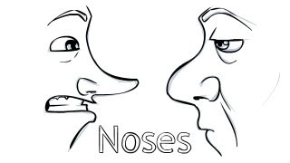 How to draw Noses