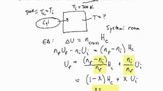 First Law Applied to Gas Expansion (Review)