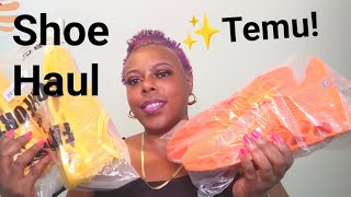 Temu Huge Shoe Haul Part #1! ✨Tennis Shoes 👟