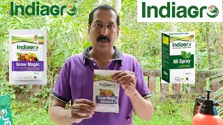 indiagro product grow magic and mi spray using method MALAYALAM