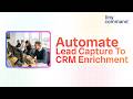 Automate Lead Capture to CRM Enrichment | AI Follow-Up Workflow in TinyCommand