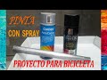 COMO PINTAR CON SPRAY Tutorial. (BICICLETAS)