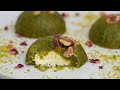 Easy Pistachio Mafroukeh 😍 اسهل حلو عربي مفروكة الفستق او المدلوقة