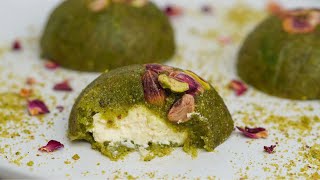 எளிதான Pistachio Mafroukeh 😍 எளிதான அரபு இனிப்பு, pistachio mafroukeh அல்லது mafroukeh