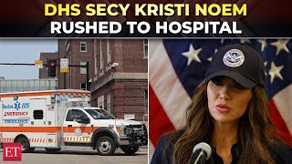 Kristi Noem rushed to hospital by ambulance; Shocking details emerge on DHS Secy’s medical emergency