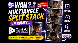 This ComfyUI Workflow Creates 8-Angle Consistent Characters with Wan 2.2 + Qwen