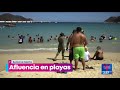 Sin sana distancia: así lucieron las playas de Guerrero en Semana Santa | Noticias con Yuri Sierra