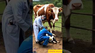 Pregnant Caw #cow #animalrescue #animals #animalrescueteam #farming #cowfeeding #milk #cowdisease #d