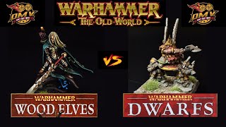 Wood Elves vs Dwarfs - Warhammer Old World - Brawler Bash GT - 2000pt Battle Report