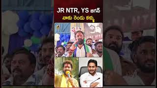 Jr NTR, YS జగన్ నాకు రెండు కళ్ళు | #JrNTR | #KodaliNani | #YSJagan | #TDP | #YTShorts | #YSRCP