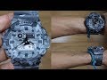 CASIO G-SHOCK CAMOUFLAGE GA-700CM-8A - UNBOXING