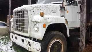 Cold Start Ford l8000 3208 Diesel