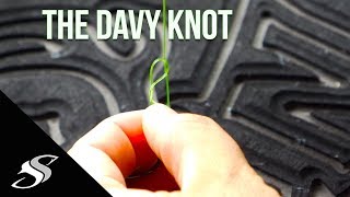 How to tie the DAVY Fishing knot - So Simple!