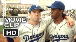 42 Movie CLIP - All Wear 42 (2013) - Jackie Robinson Movie HD