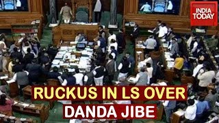 Ruckus In Parliament During Union Minister Harsh Vardhan Speech On Raga's Danda Jibe