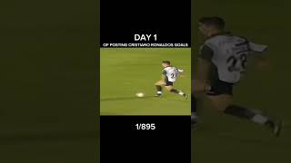 ronaldos first goal| 1/895 #football #funny #shortvideo #viral #ronaldo #animation #argentina #eu