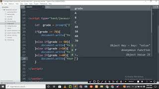Grade Calculator in Javascript