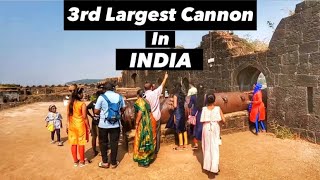 3rd Largest Cannon In INDIA | Murud-Janjira Fort | Rajapuri Village | History | Maharashtra