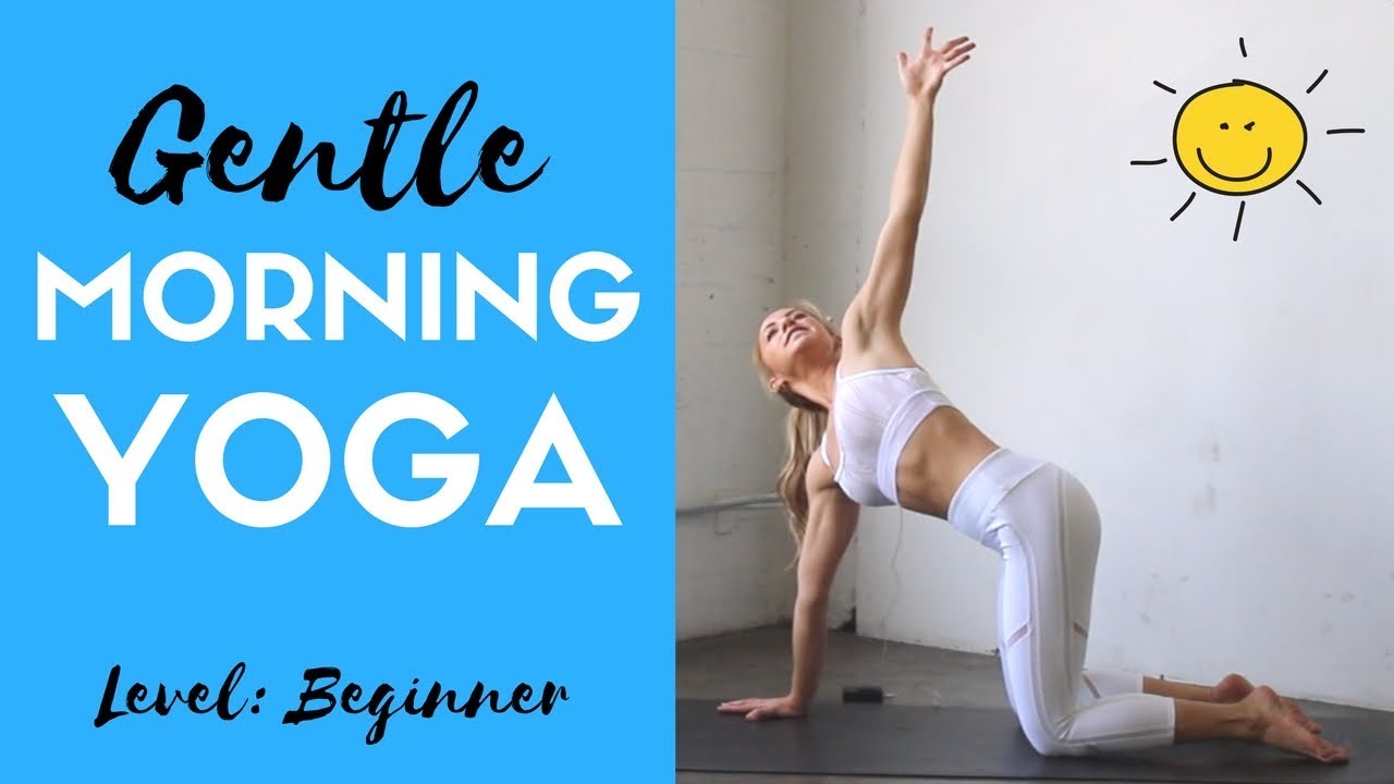 15 Minute Morning Yoga For Beginners - Gentle Morning Yoga - YouTube