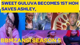 BBMZANSI SEASON 5 FIRST HOH , SAVES ASHLEY FROM EVICTION #bbmzansi #ashleybbmzansi #kaybbbmzansi