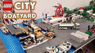 Building a LEGO City Boatyard