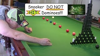 Snooker Shots DO NOT HIT the Dominos (Dominoes)