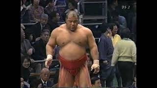 平成12年東十両十一枚目春場所 戦闘竜 vs 栃乃花