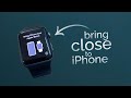Why Does Apple Watch Say Bring Close to Phone (explained)