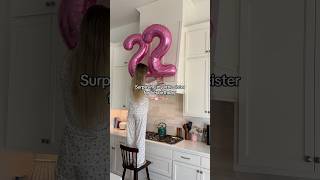 Surprising my little sister for her birthday!