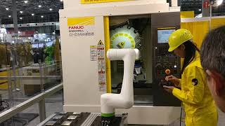 iREX 2019 - FANUC - CRX-10iA and 3DV/400 - Auto Path Generation with 3D Profile