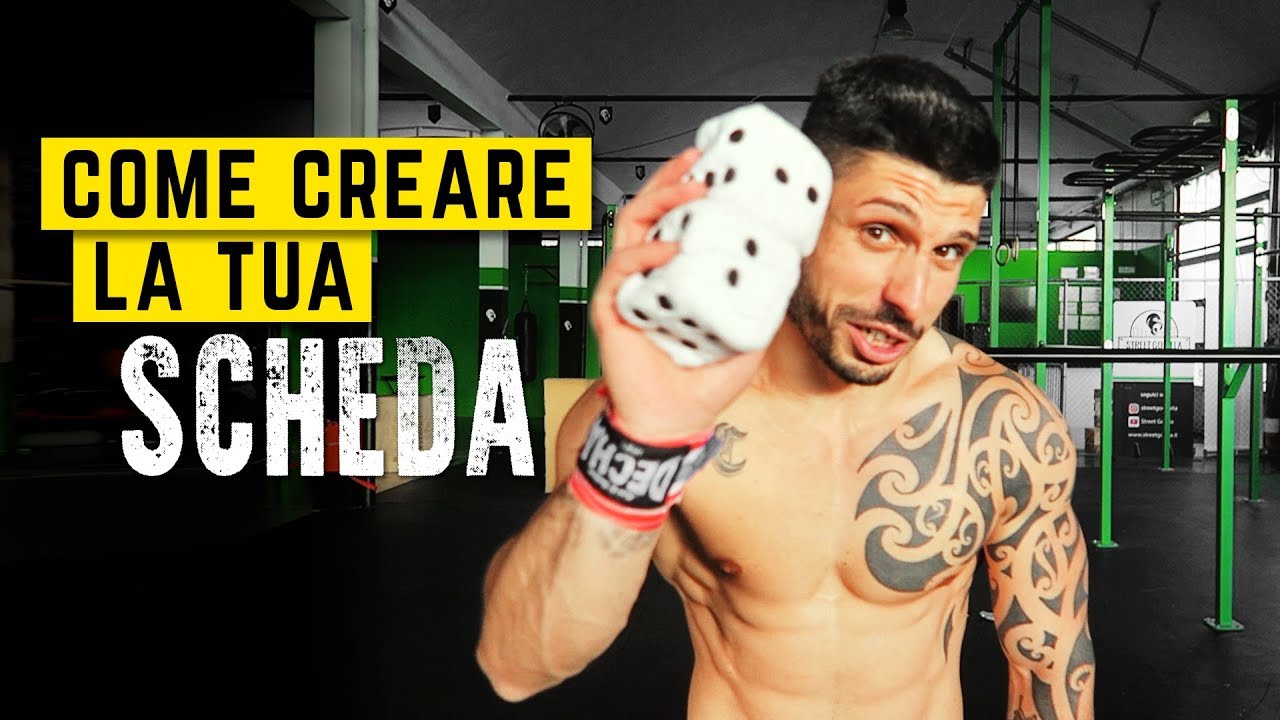 COME CREARE UNA SCHEDA DI ALLENAMENTO 🦍 SCHEDA CALISTHENICS - YouTube