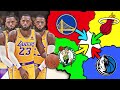 NBA Imperialism: Every team is 1 PLAYER!