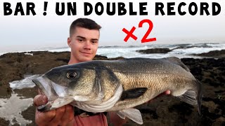 DOUBLÉ RECORD de BAR en 5min du bord en Bretagne