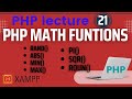 php math functions, PHP-tutorials