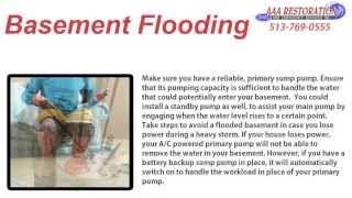 Water Damage Prevention Tips