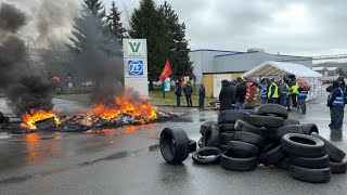 Les salariés de Fonderie Lorraine en grève