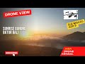 Sunrise Gunung Batur Bali drone view DJI Mavic Air 2 #djimavicair2 #gunungbatur