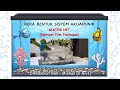 Reka Bentuk Akuaponik | Sistem NFT | DIY Mini Aquaponik