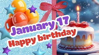 17 January Best Happy Birthday Song | Happy Birthday WhatsApp Status | Celebration Avenue