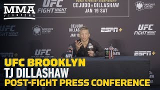 UFC Brooklyn: T.J. Dillashaw Post-Fight Press Conference - MMA Fighting