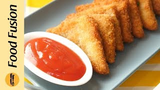 Potato triangles Recipe By Food Fusion