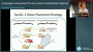 Language-Integrated Privacy-Aware Distributed Queries