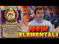 NEW Elementals Season 8 Card Reveal! | Hearthstone Battlegrounds