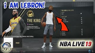 NBA LIVE 19🏀 - I create a player like Lebron James! #23 | NBA Live 19 Gameplay