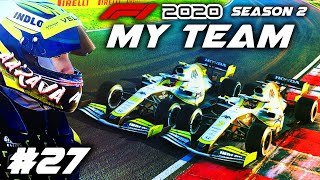 WE HAVE THE FASTEST CAR THIS RACE!!! INSANE PACE! - F1 2020 MY TEAM CAREER Part 27