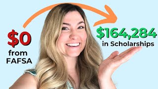 How I went from NO financial aid to WINNING $164,284 in scholarships and graduating DEBT-FREE
