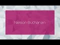 Nelson Buchanan - appearance