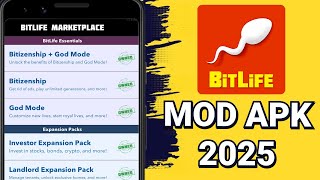 BitLife Hack/MOD APK 2025 – Unlock Free Bitizen \u0026 God Mode | All Features Unlocked