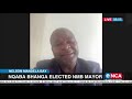 Nqaba Bhanga elected NMB Mayor | Nelson Mandela Bay